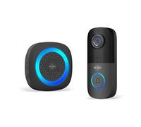 ELRO DV2000IP Timbre de Vídeo IP Wi Fi - con Unidad Interior - 1080P Full HD - Grabación al Tocar el Timbre o detectar Movimiento - Resistente al Agua IP55