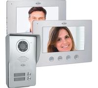 ELRO DV4000-2 Kit de Videoportero │ 2 Apartamentos │ Cámara 1080P Full HD con visión Nocturna │ Cable de 4 Hilos │ 16 Tonos de Llamada