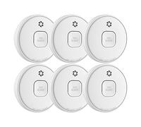 ELRO FS2010 Rauchmelder mit 10-Jahres-Batterie - Entspricht EN14604:2005/AC:2008 - 6 Stück