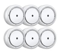 ELRO FS8010 Detector de humo Diseño compacto Batería de 10 años - Cumple con la norma EN 14604-6 pcs