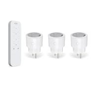 ELRO RC1300 Funk-Schalter-Set - Intelligente Steckdose + Fernbedienung - Innenbereich - 40m Reichweite