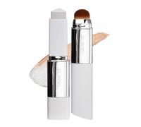 ELROEL BLANC Cover Cream Stick V - Base de maquillaje coreana que cambia de color con pincel desmontable, cobertura completa a media, 12 g, 202 natural