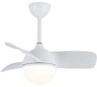 ELS BANYS Ventilador techo silencioso con luz led