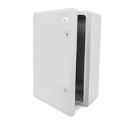 ELS Elektrotechnika Caja de distribución industrial IP65, placa de montaje galvanizada, cierre de puerta con junta circunferencial, carcasa de pared, carcasa vacía de plástico ABS, 350x500x200