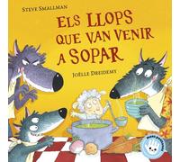 Els llops que van venir a sopar (L'ovelleta que va venir a sopar. Llibre de cartró) (Mans petitones)