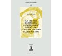 Els Mestres De Minyons I L'ensenyament Públic A La Catalunya Moderna (segles XVI-XVIII)