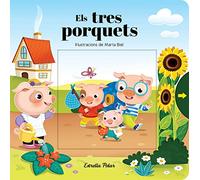 Els tres porquets. Conte amb mecanismes: Il·lustracions de Marta Biel (Contes clàssics amb mecanismes)