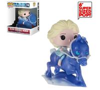 Elsa Con Caballo Grande 16cm Frozen II Funko POP 74 Figura Disney 6" Tamaño