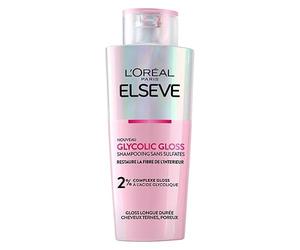 ELSEVE - Champú reparador glicólico brillante sin sulfato, 200 ml