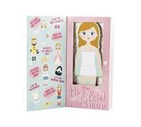 (Elsie) - Floss & Rock Magnetic Dress Up Wooden Doll (Elsie)