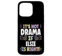 Elsie Personalized Women's Gift Custom Elsie Carcasa para iPhone 15 Pro MAX
