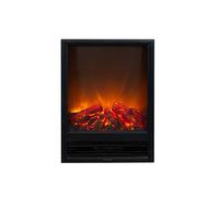 Elski - Chimenea eléctrica (1300 W, con mando a distancia, empotrable, enchufe y juego)