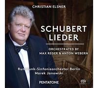 Elsner, Christian Janowski, Marek Rundfunk-Sinfonieorchester Berlin - Schubert: Lieder [Orq. Webern Y Reger] / Janowski