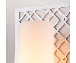 Elstead Aplique de pared Ziggy, plata