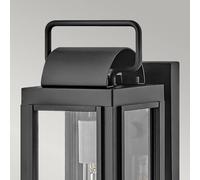 Elstead Aplique exterior Sag Harbour, 1 luz negro