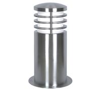 Elstead Baliza Sandbanks, acero inoxidable, 24 cm de altura, E27, IP44