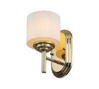 Elstead Feiss Malibu Aplique de Pared Latón Pulido, IP44