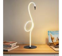 Elstead Lighting Flamingo lámpara de sobremesa 1x6 W blanco FLAMINGO-TL-WHT