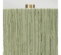 Elstead Lighting Milo lámpara de sobremesa 1x60 W blanco-latón-verde MILO-AB-TL-RTH