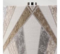 Elstead Lighting Milo lámpara de sobremesa 1x60 W blanco-gris-níquel-marrón MILO-PN-TL-VOGSC