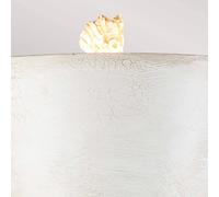 Elstead Lámpara de mesa Petra en blanco antiguo