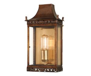 Elstead lámpara dec. pared ext. Regents Park, latón