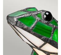 Elstead Lámpara decorativa LED Rana en estilo Tiffany