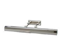 Elstead Lámpara para cuadros Chawton, níquel, 65,2 cm