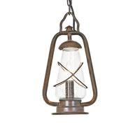 Elstead lámpara suspendida MINERS estilo farolillo