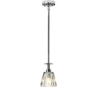 Elstead Lighting Agatha lámpara colgante 1x3 W cromo BATH-AGATHA1P-PC