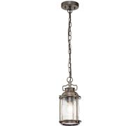 Elstead Lighting Ashland Bay lámpara colgante 1x60 W marrón KL-ASHLANDBAY8-S-BU