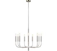 Elstead Lighting Brianna lámpara colgante x60 W níquel FE-BRIANNA9-PN