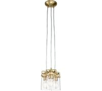 Elstead Lighting Brinley lámpara colgante 3x60 W latón KL-BRINLEY3-BB