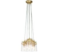 Elstead Lighting Brinley lámpara colgante 6x60 W latón KL-BRINLEY6-BB