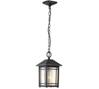 Elstead Lighting Cedar Point lámpara colgante para exterior 1x60 W negro QZ-CEDAR-POINT8-M-BK