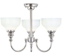 Elstead Lighting Cheadle lámpara colgante 3x3 W cromo BATH-CD3