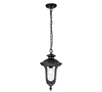 Elstead Lighting Chicago lámpara colgante 1x60 W negro CC8-S-BK