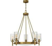 Elstead Lighting Collier lámpara colgante 5x40 W latón HK-COLLIER5
