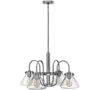 Elstead Lighting Congress lámpara colgante 4x60 W cromo HK-CONGRESS4-A-CM