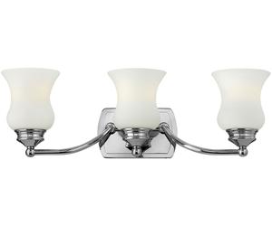 Elstead Lighting Constance lámpara de pared 3x3 W cromo HK-CONSTANCE3-BATH