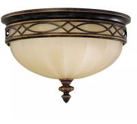 Elstead Lighting Drawing Room plafón 3x60 W madera FE-DRAWING-ROOM-FB