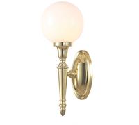 Elstead Lighting Dryden lámpara de pared 1x3 W latón BATH-DRYDEN4-PB