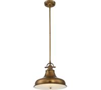 Elstead Lighting Emery lámpara colgante 1x60 W latón QZ-EMERY-P-M-WS