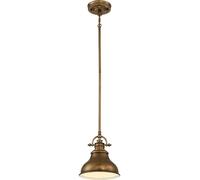 Elstead Lighting Emery lámpara colgante 1x60 W latón QZ-EMERY-P-S-WS