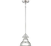 Elstead Lighting Emery lámpara colgante 1x60 W plata QZ-EMERY-P-S-IS