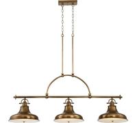 Elstead Lighting Emery lámpara colgante 3x60 W latón QZ-EMERY3P-WS
