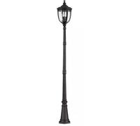 Elstead Lighting English Bridle lámpara de mesa exterior 3x60 W negro FE-EB5-L-BLK