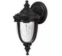 Elstead Lighting English Bridle lámpara de pared para exteriores 1x60 W negro FE-EB2-S-BLK