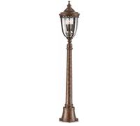 Elstead Lighting English Bridle lámpara de pie para exteriores 3x60 W marrón FE-EB4-M-BRB