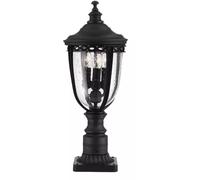 Elstead Lighting English Bridle lámpara de pie para exteriores 3x60 W negro FE-EB3-M-BLK